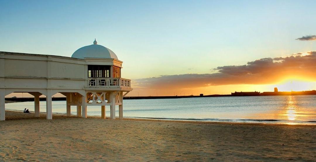 Apartamento Ático Cadiz al lado playa la Caleta Exterior foto