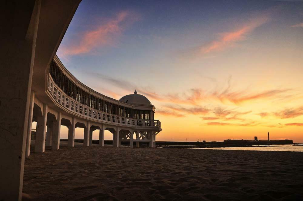 Apartamento Ático Cadiz al lado playa la Caleta Exterior foto